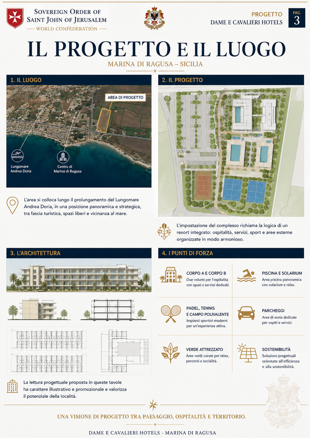 Il progetto e il luogo - Marina di Ragusa